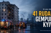 Serangan Rusia ke Kyiv: 41 Rudal, Enam Orang Tewas