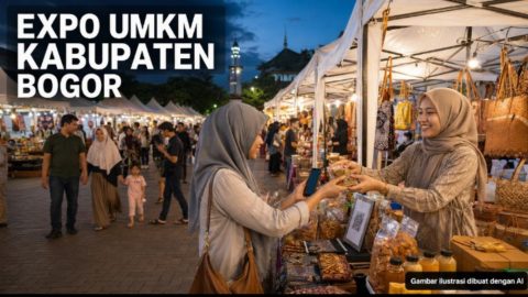 Expo UMKM Kabupaten Bogor Buka 100 Stan, 189 Pelaku Usaha Berjualan 72 Jam