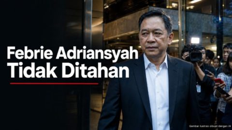Febrie Adriansyah Tidak Ditahan Usai Diperiksa, Apa Alasannya?