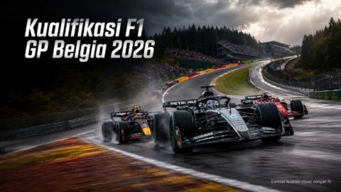 Kualifikasi F1 GP Belgia 2026 Sabtu, 18 Juli: Antonelli Dikepung Verstappen dan Hamilton di Spa