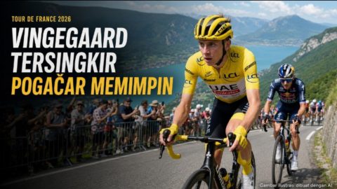 Tour de France 2026: Vingegaard Tersingkir, Pogačar di Atas Angin