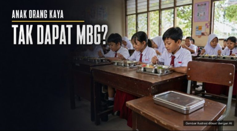 anak orang kaya tak dapat mbg - berita nasional