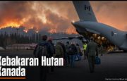 Kebakaran Hutan Kanada Capai 955 Titik, Militer Siapkan Evakuasi