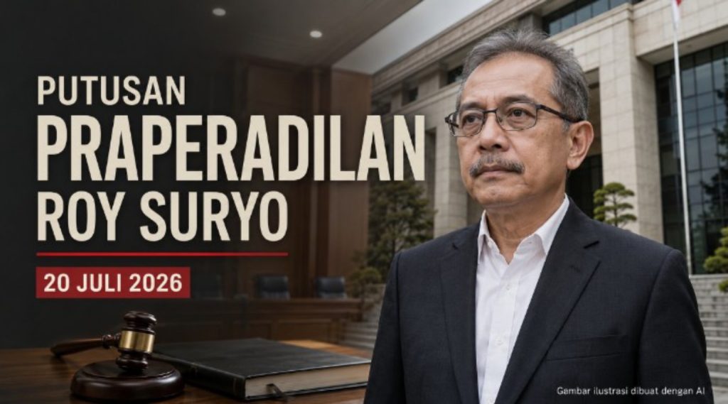 pembacaan putusan praperadilan roy suryo
