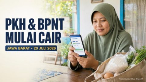 Info Resmi! Pencairan PKH dan BPNT di Jabar Mulai 20 Juli 2026