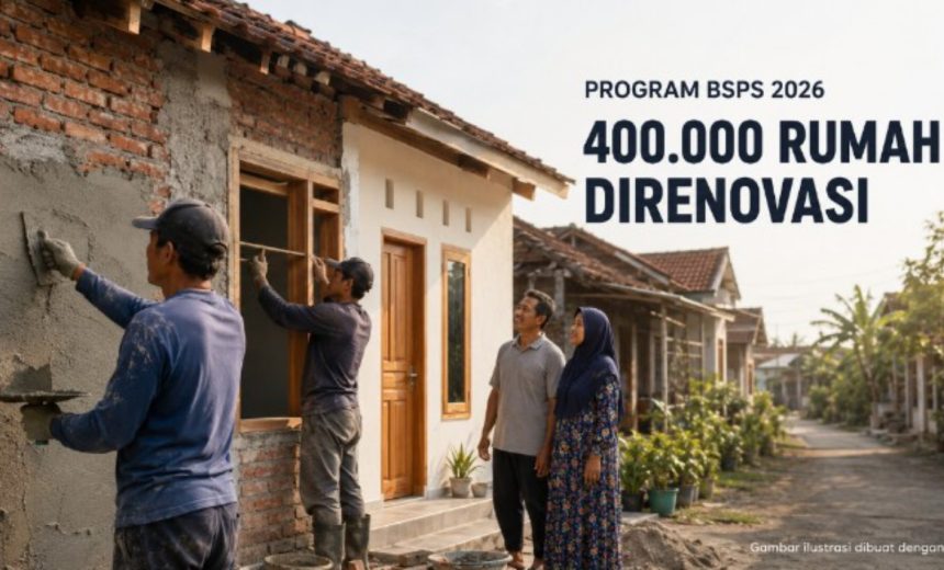 Pemerintah Percepat Renovasi 400.000 Rumah Tidak Layak Huni