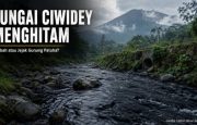 Sungai Ciwidey Menghitam, Limbah atau Jejak Gunung Patuha?